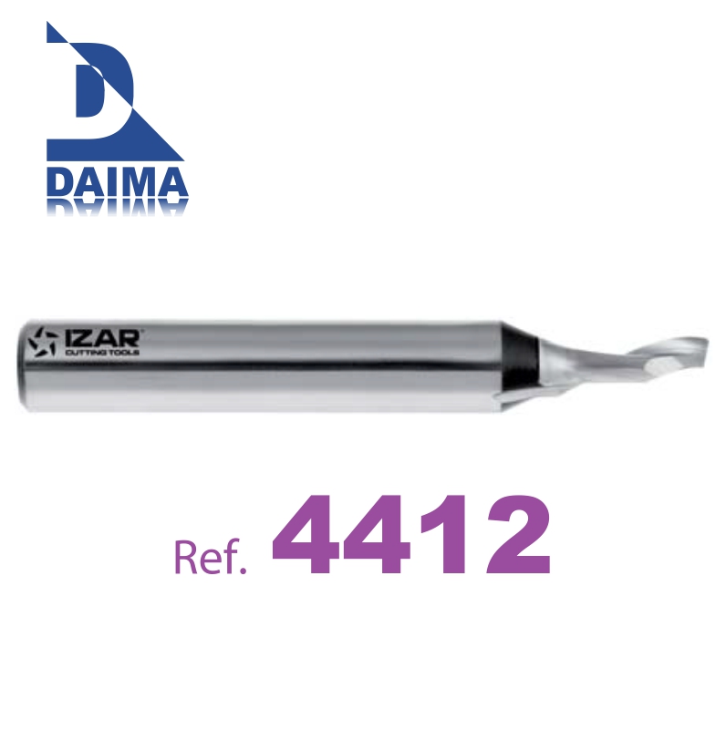 Fresa Frontal Acabado Hss 1Z Aluminio