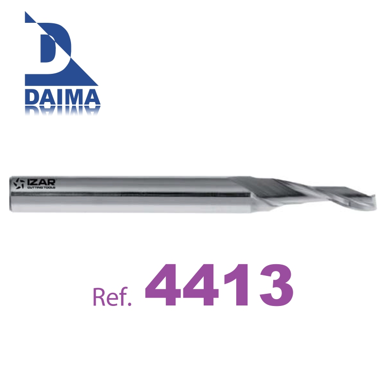 Fresa Frontal Acabado Hss 1Z Aluminio