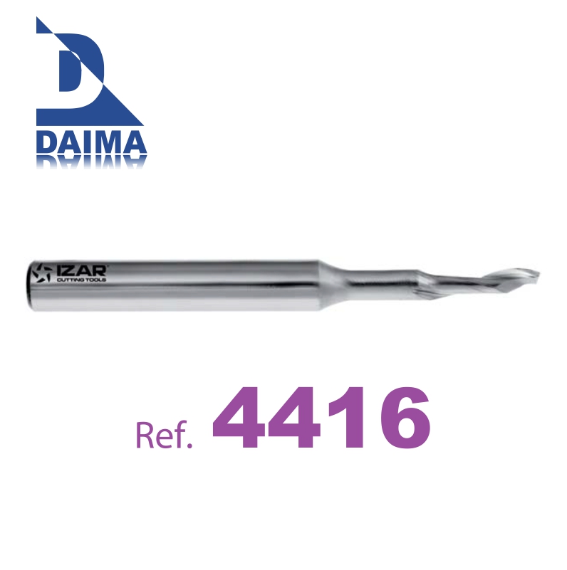 Fresa Frontal Acabado Hss 1Z Aluminio