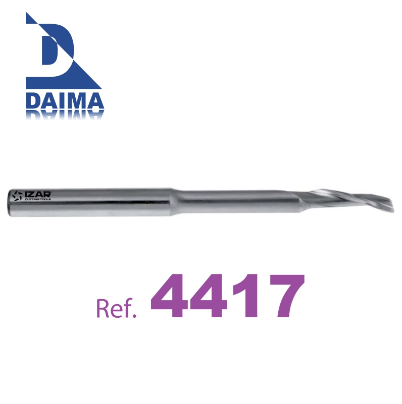 Fresa Frontal Acabado Hss 1Z Aluminio